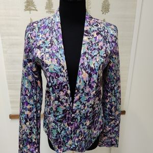 Mossimo Mixed Print Blazer - Small